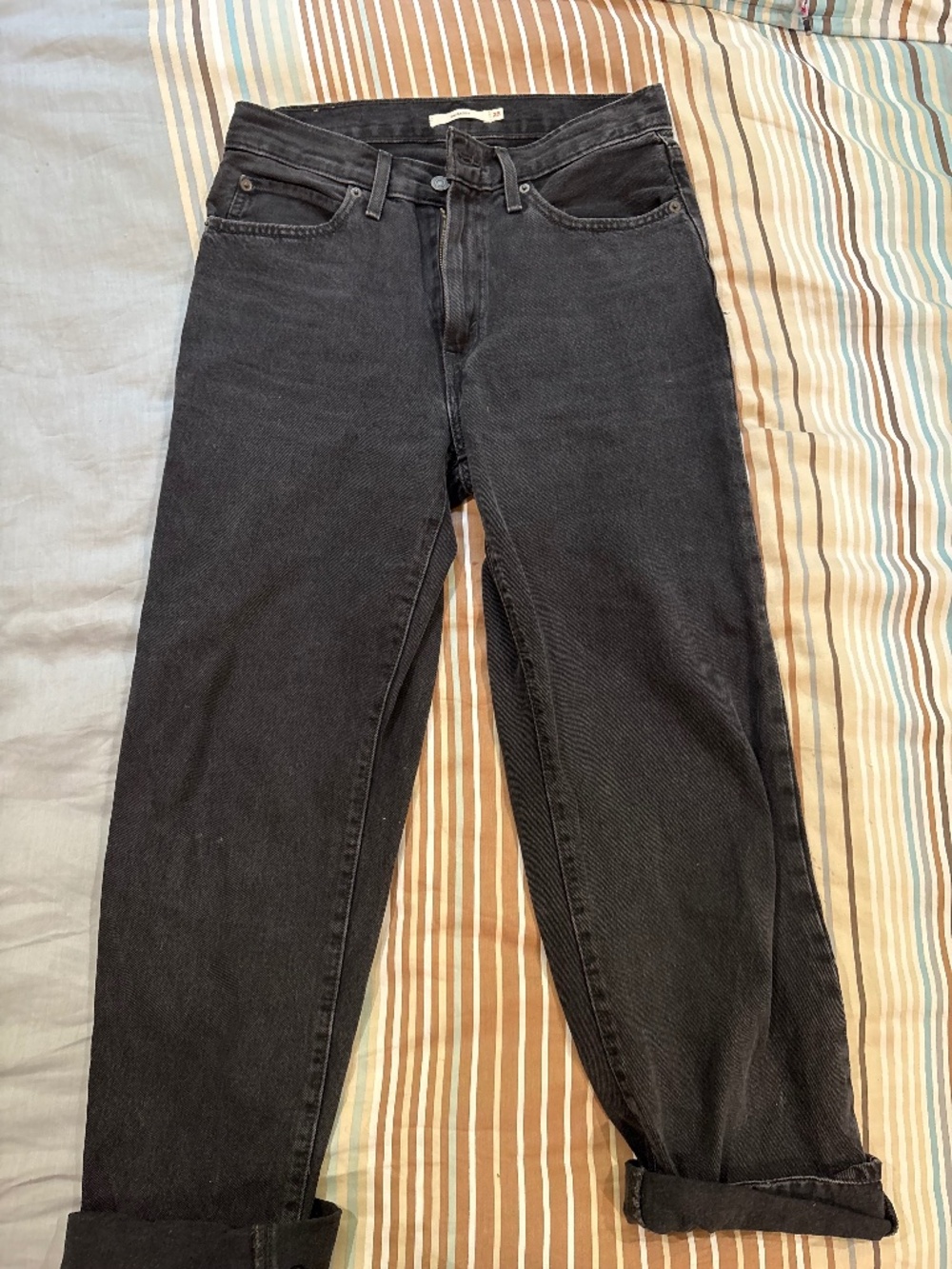 Levi’s ’94 Baggy Jeans Black | Relaxed Boyfriend 90s Mid-Rise Sz 28